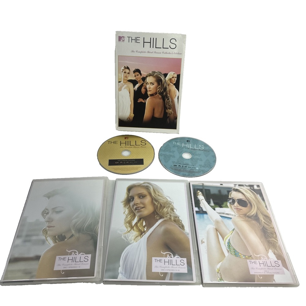 The Hills Mixed Lot DVDs – S3 Discs 1,2,4 • S2 Disc 3 • S4 Disc 2